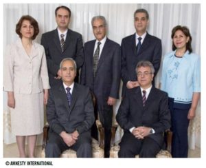 Die sieben inhaftierten, führenden Bahá´i im Iran